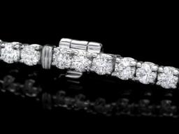 18K Gold 4.56ct Diamond Bracelet