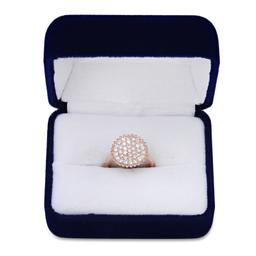 14K Rose Gold Setting with 1.37ct Diamond Ladies Ring