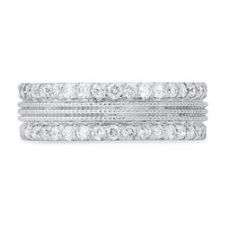 14K White Gold Setting with 1.65ct Diamond Ladies Band