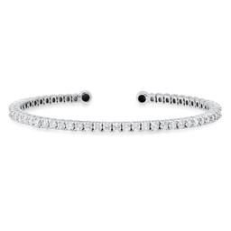 14K White Gold Setting with 2.79ct Diamond Bracelet