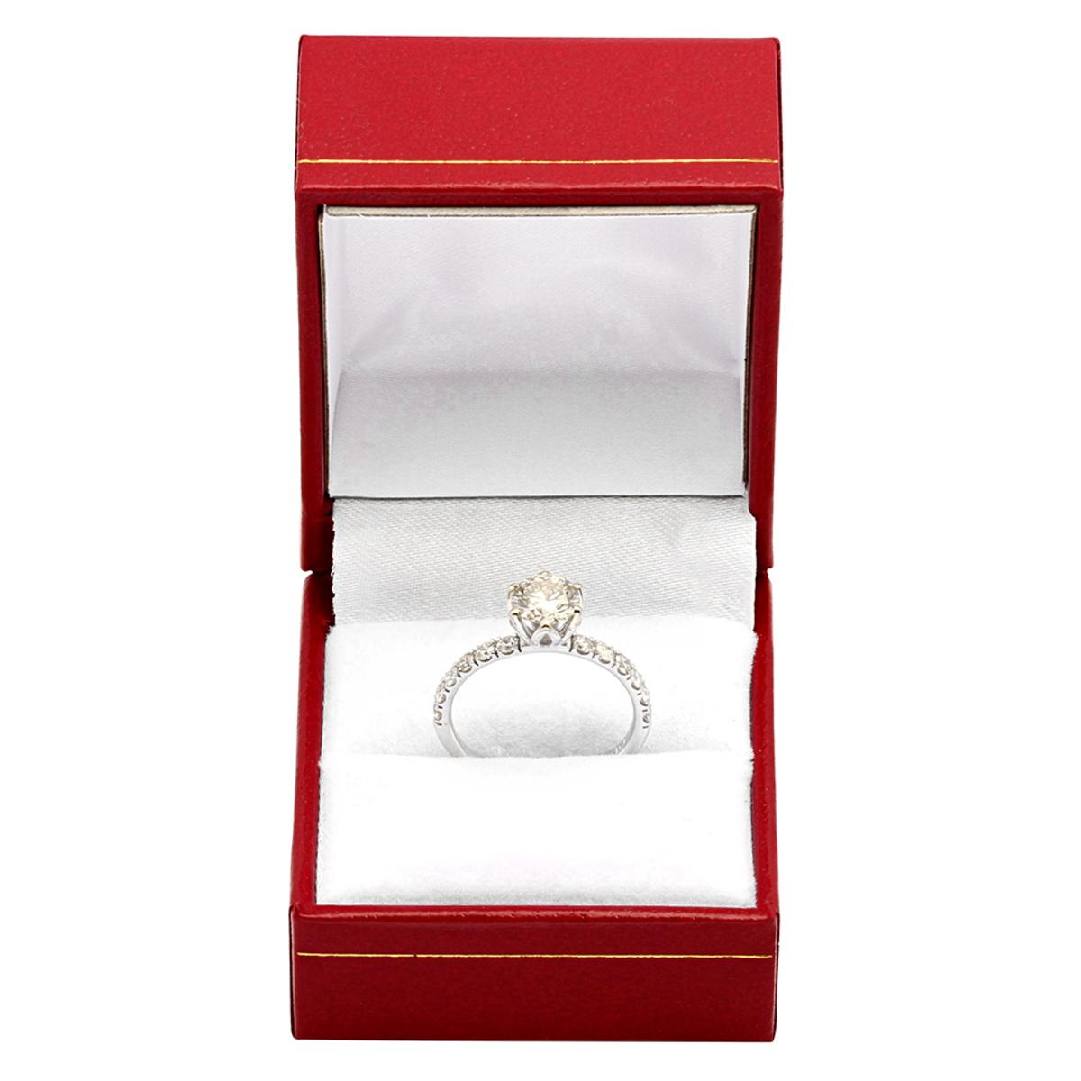 14k White Gold 1.05ct Diamond Ring