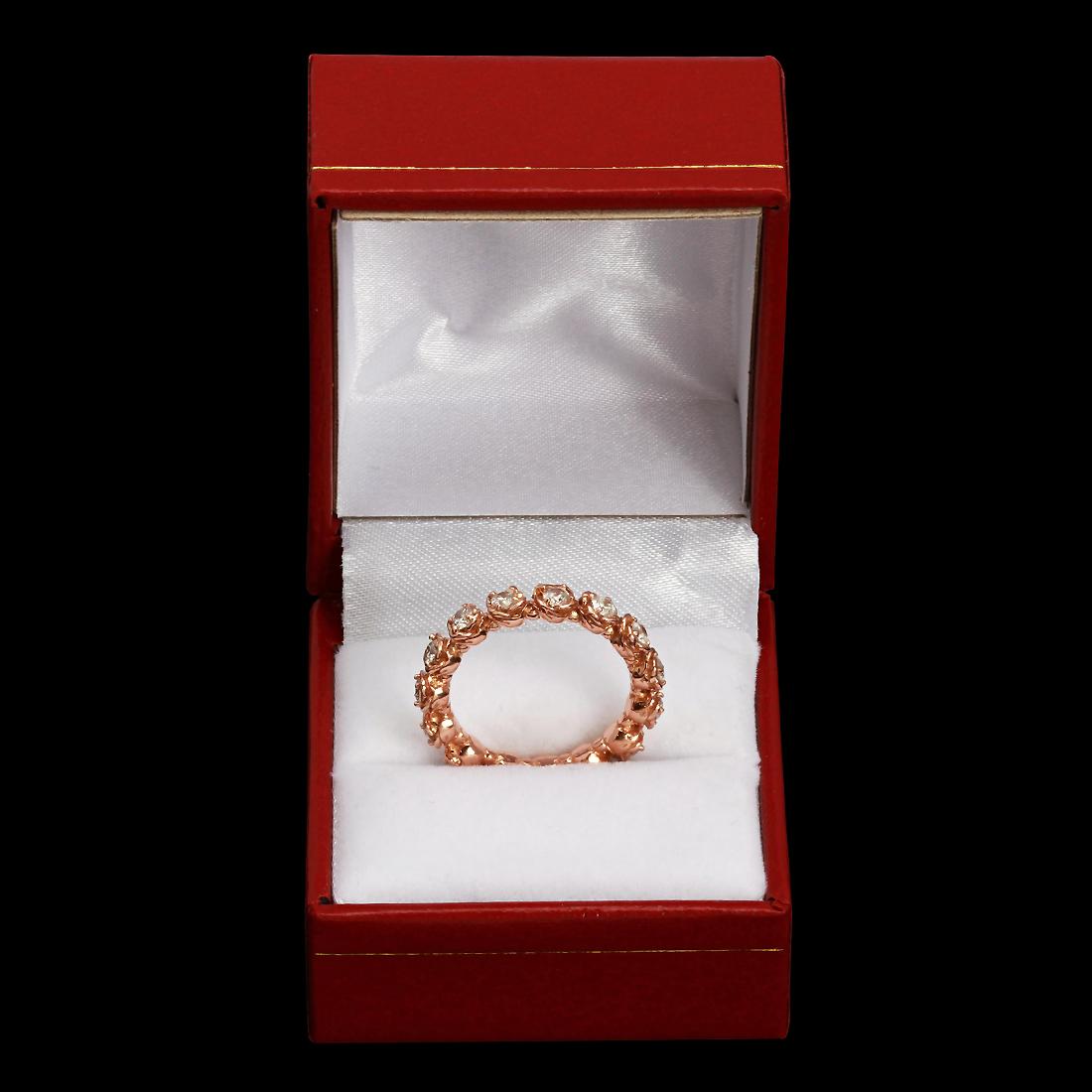 14k Rose Gold 1.11ct Diamond Ring