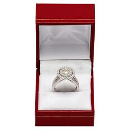 14k White Gold 0.47ct & 1.87ct Diamond Ring