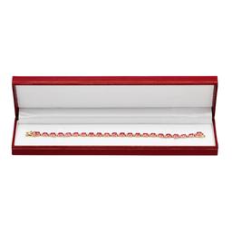 14k Yellow Gold 9.91ct Ruby 0.70ct Diamond Bracelet