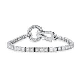 18K White Gold Setting with 2.70ct Diamond Ladies Bracelet