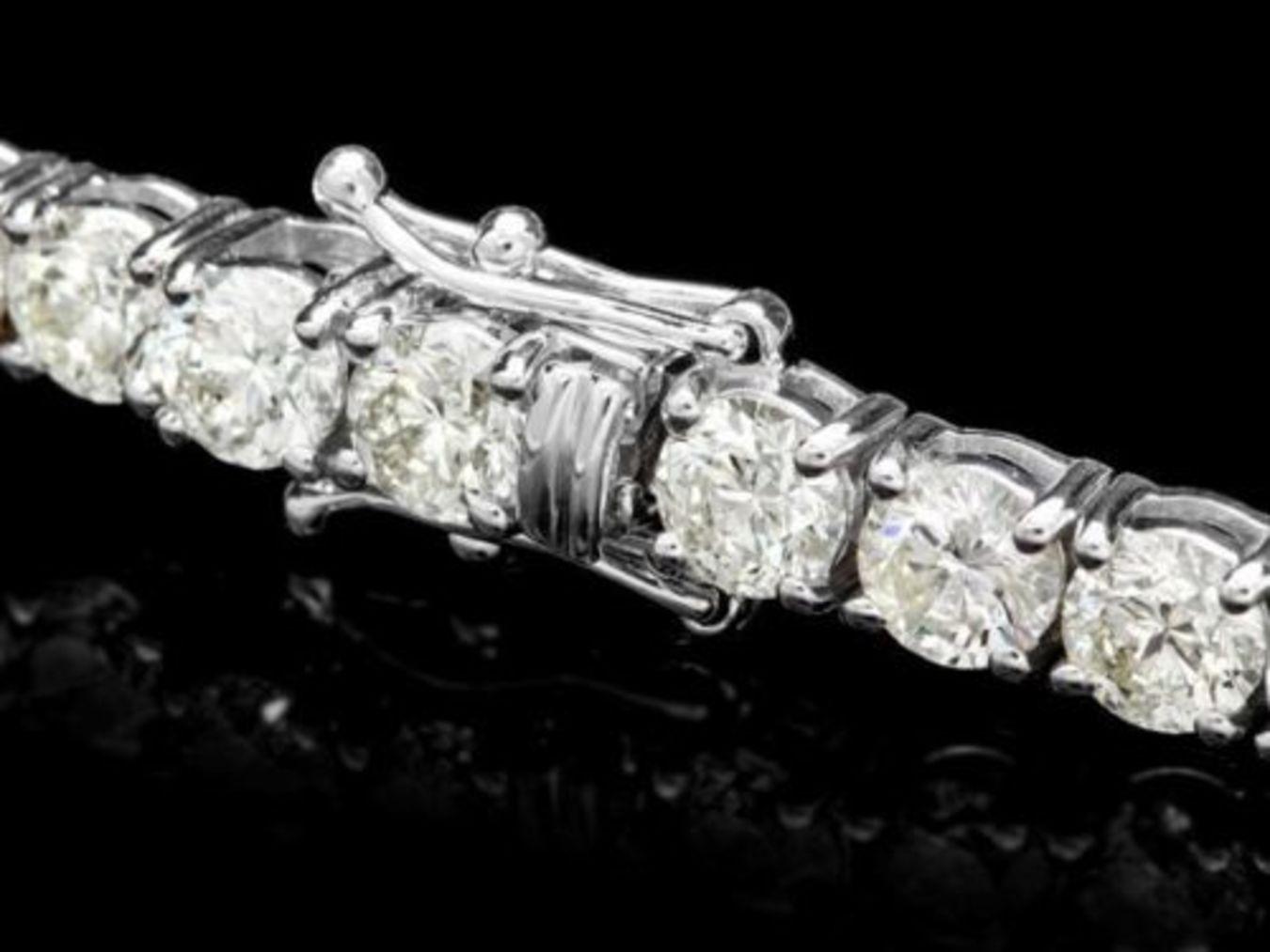 18K Gold 13.06ct Diamond Bracelet