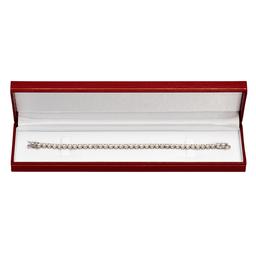 18k White Gold 7.32ct Diamond Tennis Bracelet