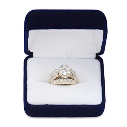 14K Yellow Gold Setting with 4.48tcw Diamond Ladies Ring