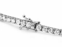 18K Gold 7.57ct Diamond Bracelet