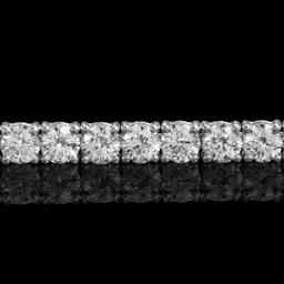 18k White Gold 7.91ct Diamond Bracelet