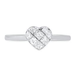 18K White Gold Setting with 0.60tcw Diamond Ladies Ring