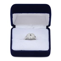 18K White Gold Setting with 0.50ct Diamond Ladies Ring