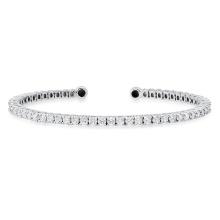 14K White Gold Setting with 2.79ct Diamond Bracelet