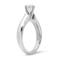Platinum Setting with 0.52ct Diamond Ladies Ring