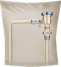 Backflow Preventer Pipe Insulation Cover (5°F), 7 Layers, 24"W x 24"H, Green, Retail $45.00 