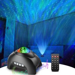 Rossetta Star Projector, Galaxy Projector, Bluetooth Speaker and White Noise, Retail $60.00
