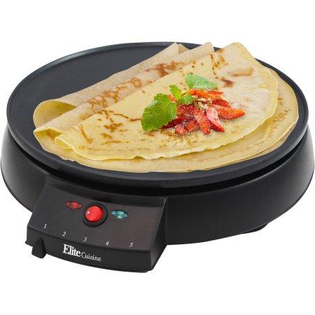 Elite Gourmet 12 Nonstick Crepe Maker Griddle, Retail $35.00