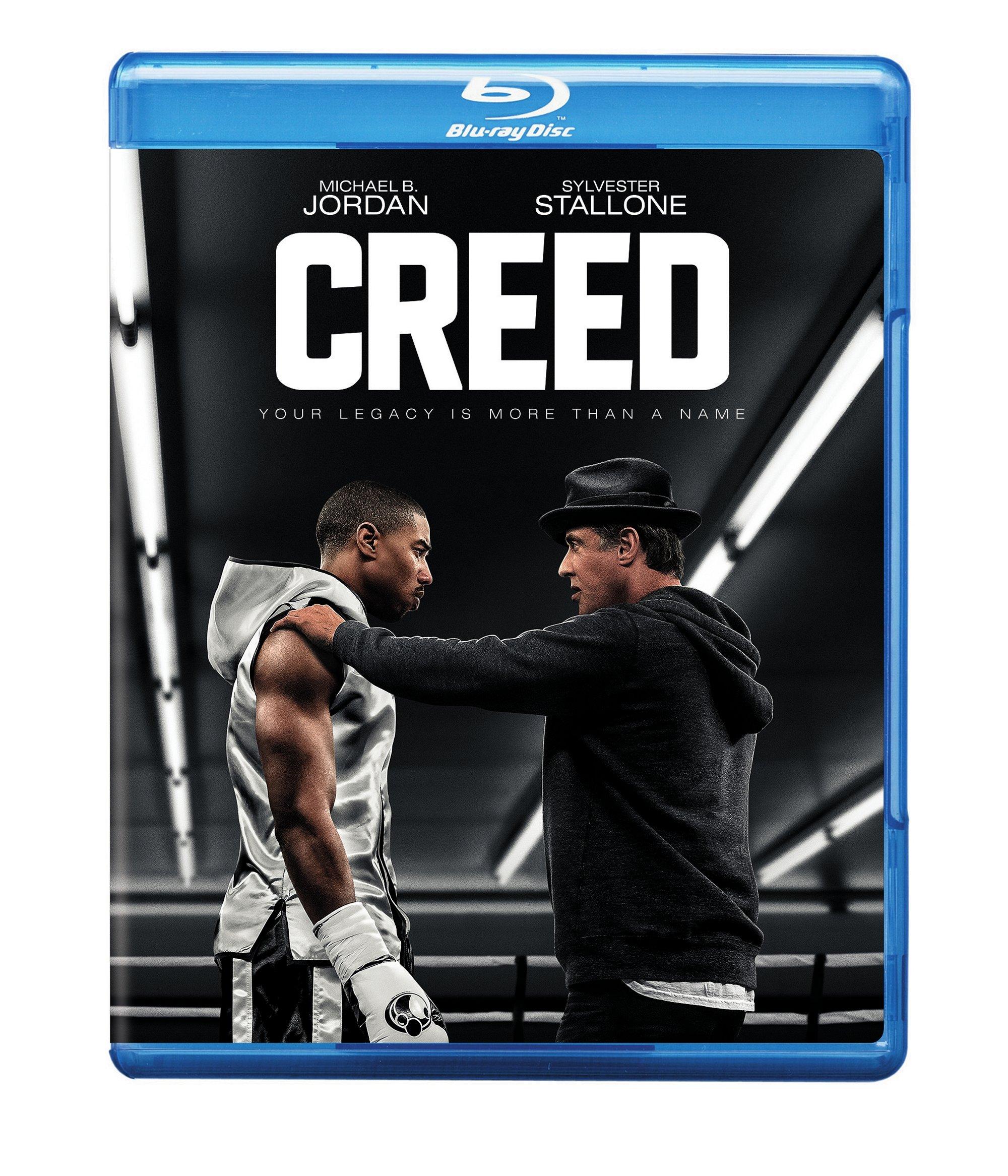 Creed by Michael B. Jordan in Blu-Ray (AC-3, Dolby, Eco Amaray Case) - Factory Sealed, Retail $10.00