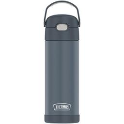 Thermos Stainless Steel Insulated Bottle W/Spout - 16oz - Stone Slate, Retail $25.00