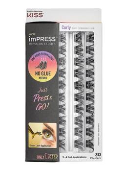 ImPRESS Press-on Falsies Refills 30 Clusters - Curly, Retail $15.00