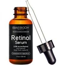 Baebody Retinol Facial Serum 1.01 Fl Oz, Retail $20.00