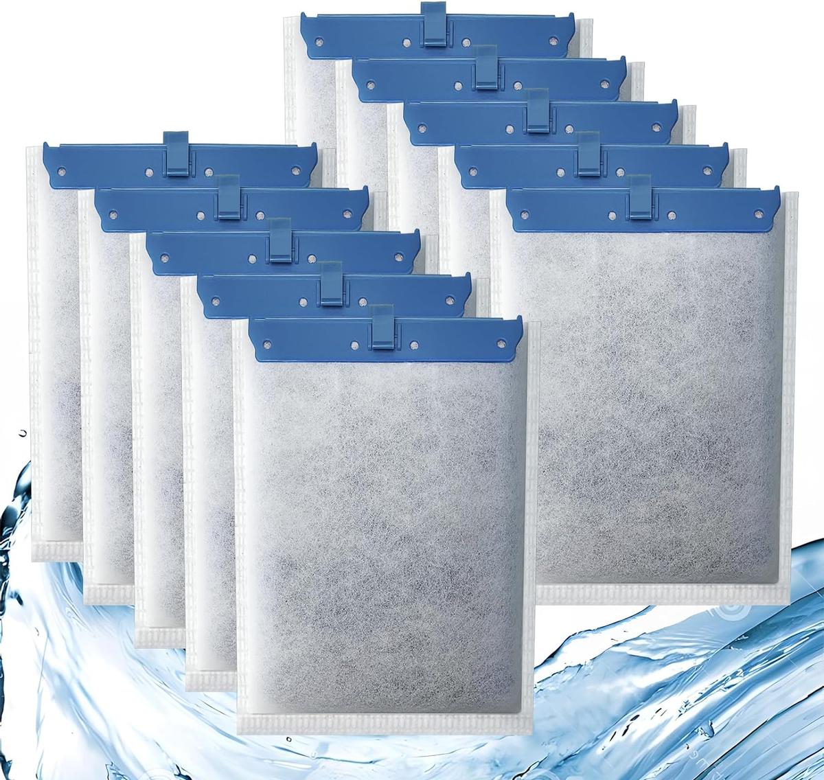 10 Pack Filter Cartridge for Tetra Whisper Bio-Bag Filters, Retail $22.00