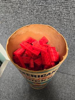 Vintage American Plastic Bricks