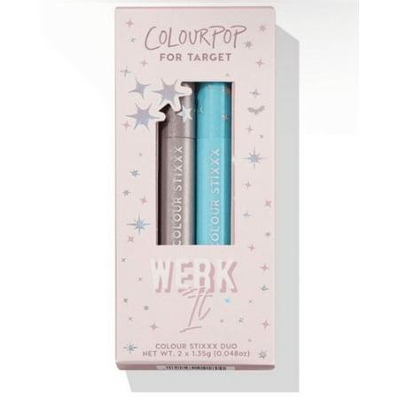 Colourpop - Colour Stixx Eyeshadow Duo- Werk It, Retail $12.00