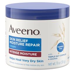 Aveeno, Skin Relief Moisture Repair Cream, Fragrance Free, 11 Oz (311 G), Retail $15.00