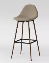 Copley Upholstered Barstool, Beige, Retail $75.00 