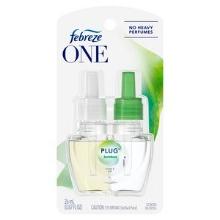 Febreze Light Plug Scented Oil Refill, Bamboo Scent, 0.87oz, Retail $12.00