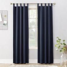 Sun Zero Hayden Energy Saving Blackout Tab Top Curtain Panel, Single Panel