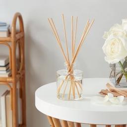 120ml Glass Reed Diffuser Sandalwood Rose Burgundy