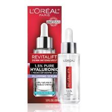 L'Oreal Revitalift 1.5% Pure Hyaluronic Acid Face Serum, Hydrate & Reduce Wrinkles, 1 oz