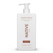 Native Coconut & Vanilla Moisturizing Vegan Shampoo, Sulfate-Free, 16.5 fl oz