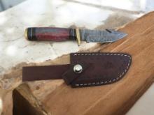 Damascus Handmade Knife with Sheath
