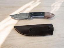 Damascus Handmade Knife with Sheath