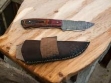 Damascus Handmade Knife with Sheath