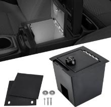 3MIRRORS CONSOLE SAFE WITH SPRING HINGES & LED LIGHTS FOR 2016-2023 TOYOTA TACOMA