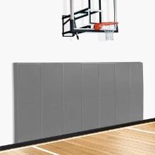 GYM PADDING, BASKETBALL COURT PROTECTOR - 2" THICK REMOVABLE HIGH-DENSITY WALL PAD FOR HOOP