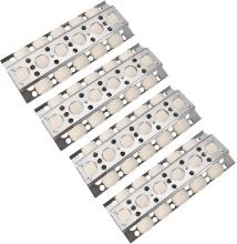 GASSAF HEAT PLATE, 16.5" X 6.5 , FOR TURBO BBQ, 4-PACK, STAINLESS STEEL, FOR NEXGRILL (16 1/2 X 6 1/