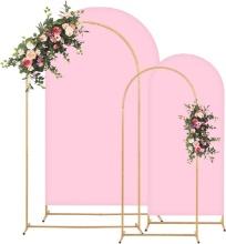 METAL ARCH BACKDROP STAND & COVER SET, 8FT, 7.2FT, EASY TO ASSEMBLE, FOR PARTIES, EVENTS