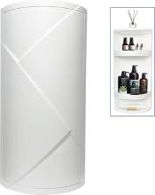 CORNER SHELF, BATHROOM WALL MOUNTED STORAGE RACK, ROTATING TRIPOD, MULTIFUNCTIONAL CABINET