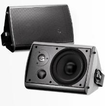 STUDIOFINIX 6.5" 400W WATERPROOF OUTDOOR SPEAKERS, INDOOR/PATIO/PORCH/POOL USE (BLACK)