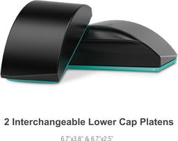 Hat Heat Press Machine with 2 Platens, Cap Heat Press for Sublimation & HTV, Print Caps Easy