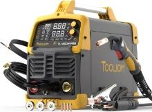 TOOLIOM 200A 5-in-1 Welder MIG/TIG/Stick/Spool, 110/220V Dual Voltage, Aluminum Welding