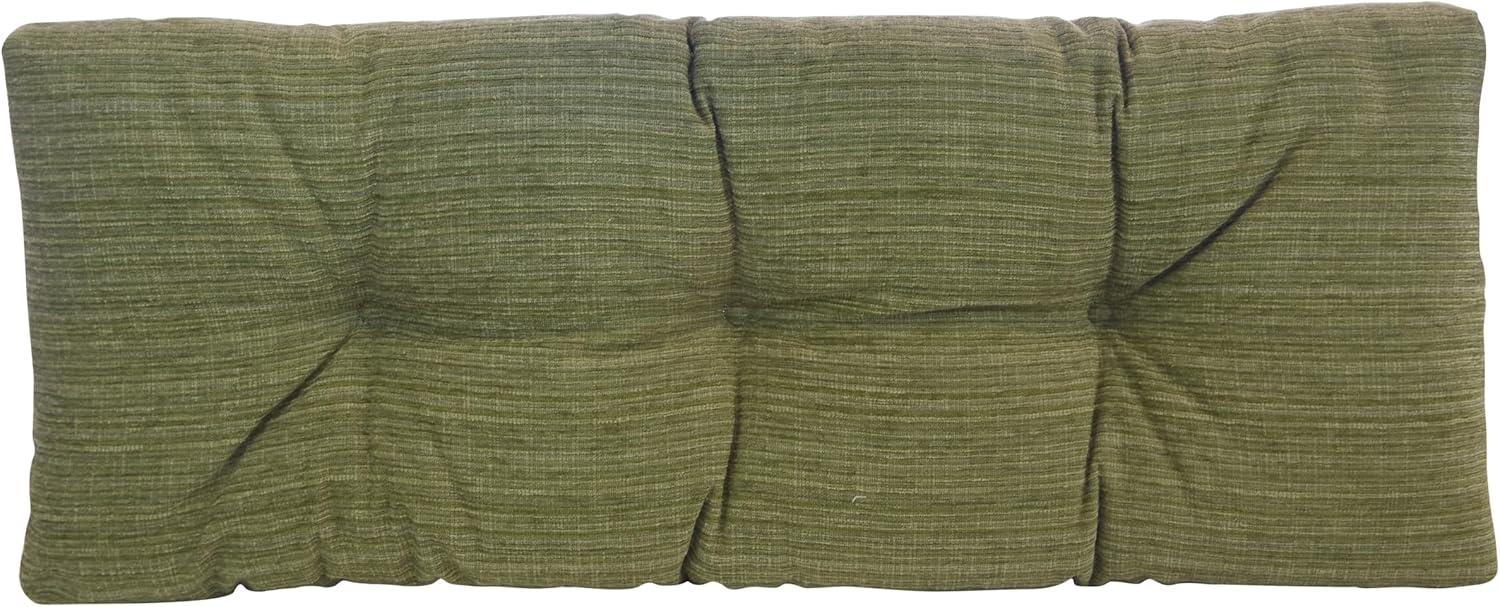 Klear Vu Gripper Omega Non-Slip Tufted Bench Cushion, 35", Green