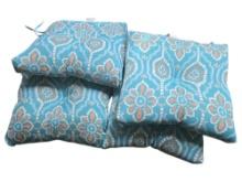 Seat Cushion Set of 4 -  Marbella Tile, 19"x18"x4.5"