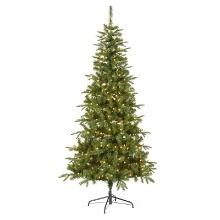 National Tree Company Pacific Mixed Pine, 7.5-ft. Pre-Lit Artificial Christmas Tree, Warm White