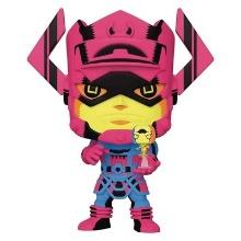Funko Marvel Jumbo Funko POP Galactus with Silver Surfer (Black Light Version)